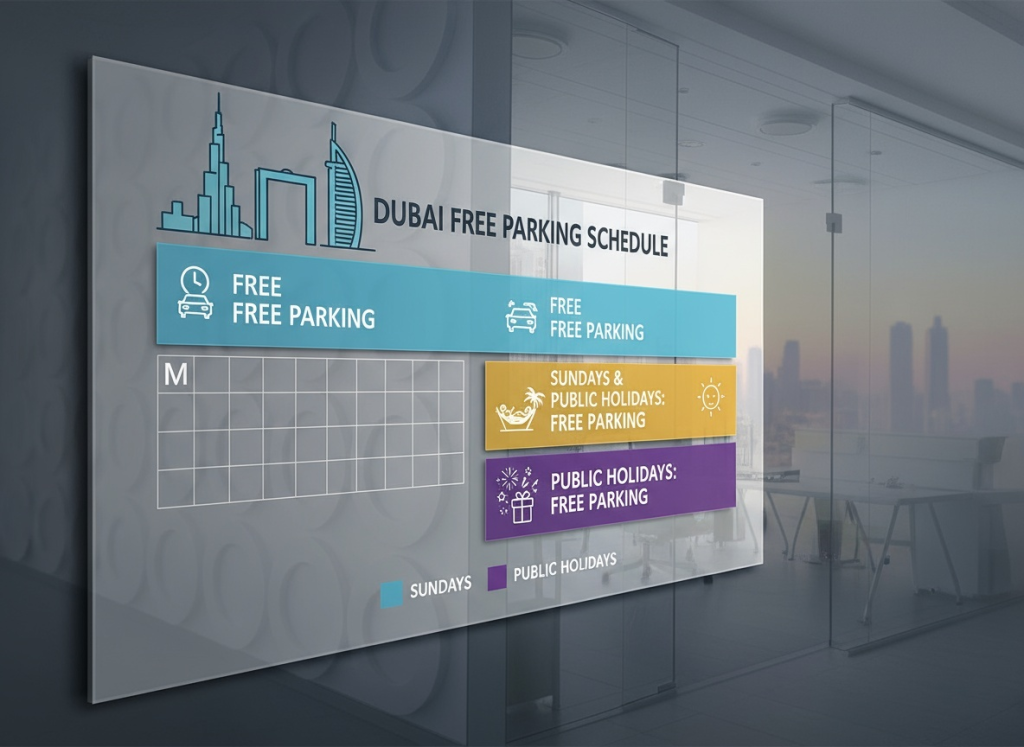Guide to Dubai Parking: Free Days and RTA Schedule