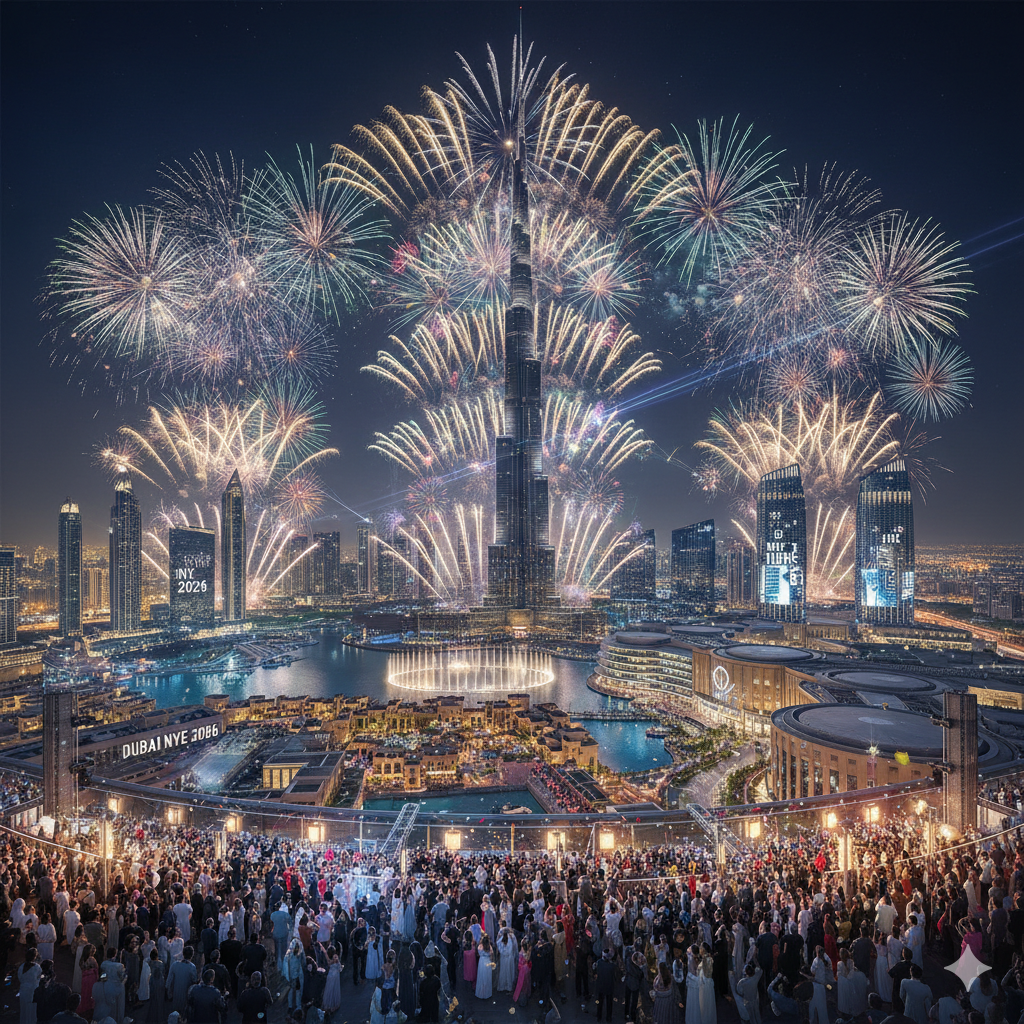 New Year’s Eve in Dubai 2025–2026: Ultimate Guide to Fireworks, Parties & Celebrations